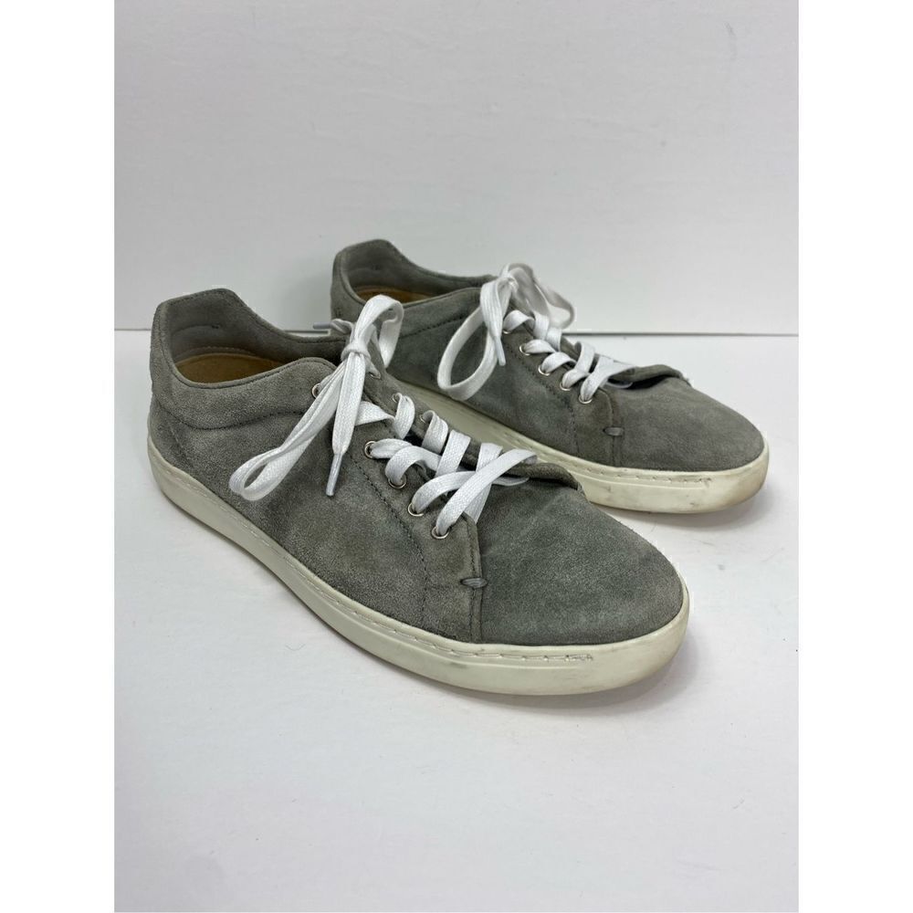 Rag & Bone Kent Grey Suede Lace-Up Sneakers